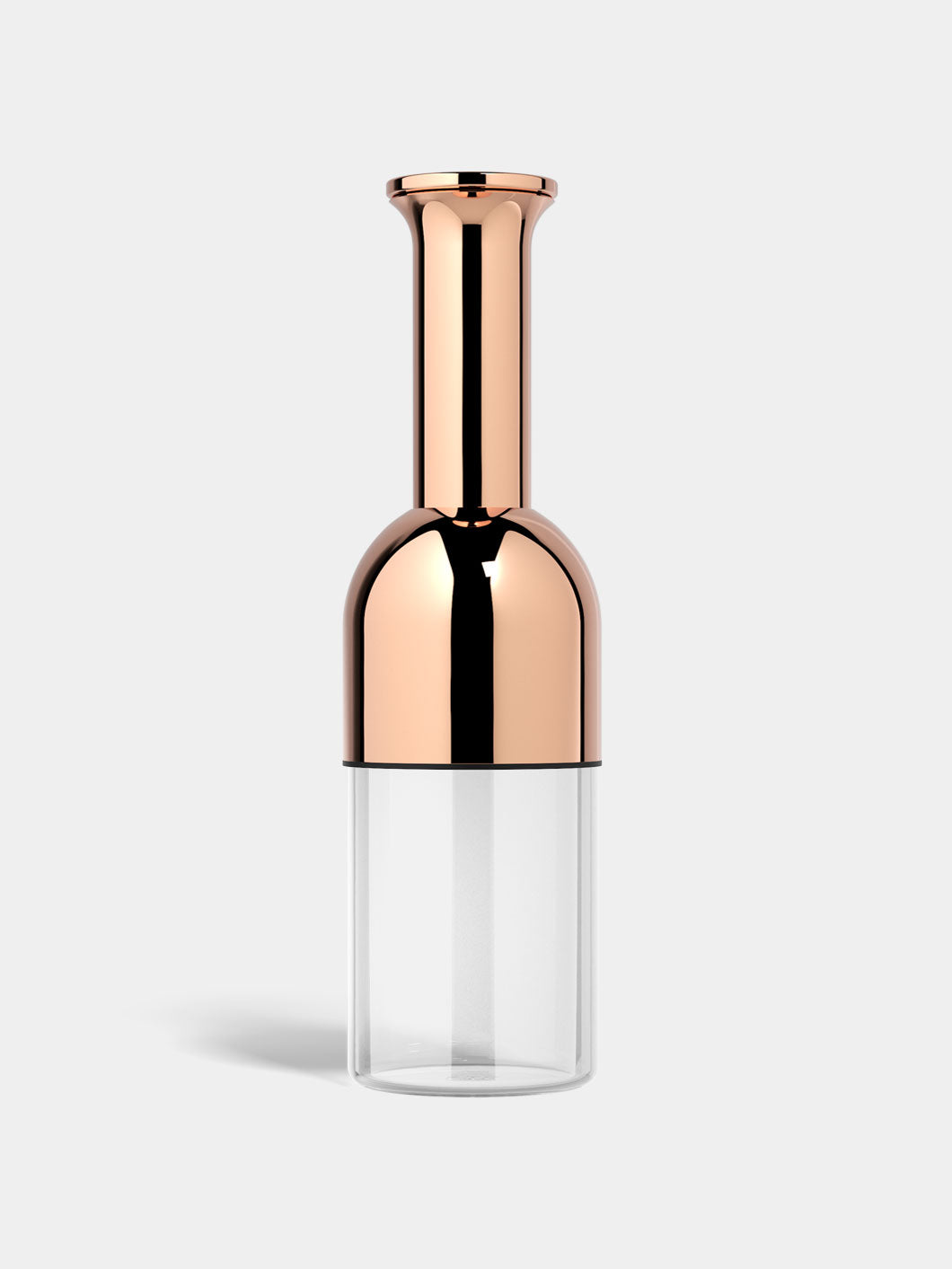 ETO 750 wine decanter: Copper mirror finish