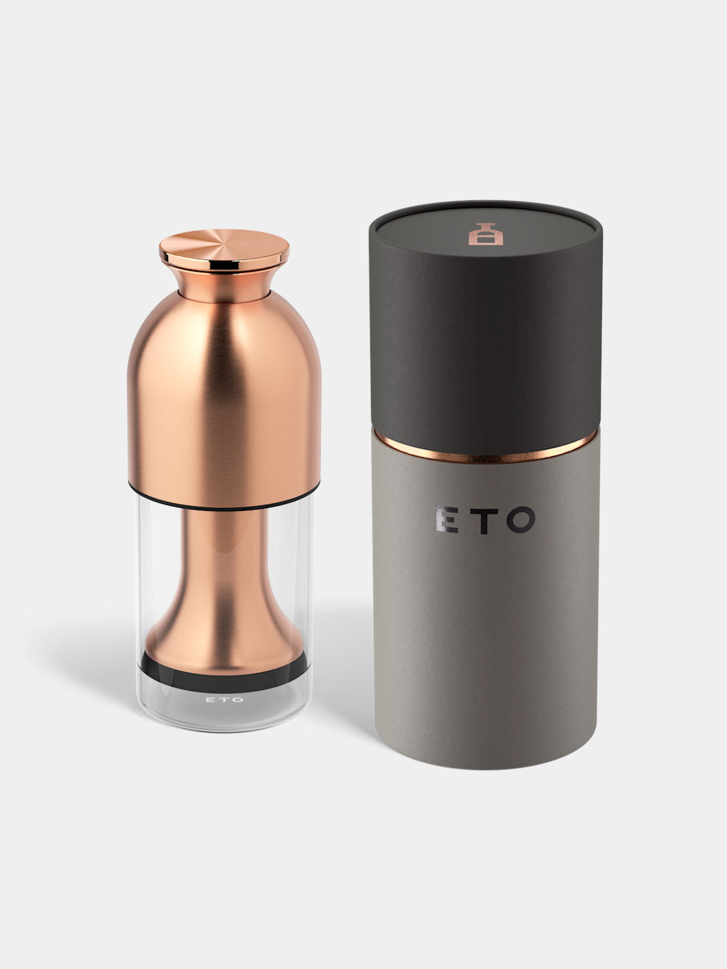 ETO 750 wine decanter: Copper satin finish