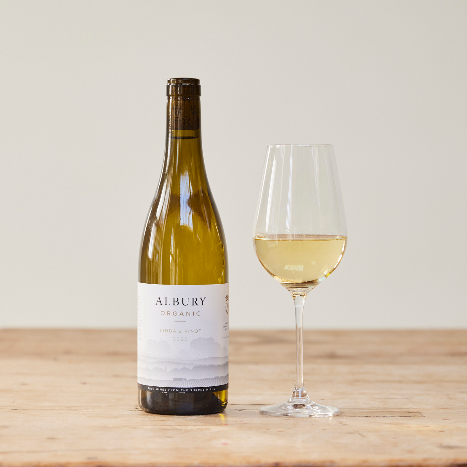 Albury organic vineyard Lind's Pinot Noir