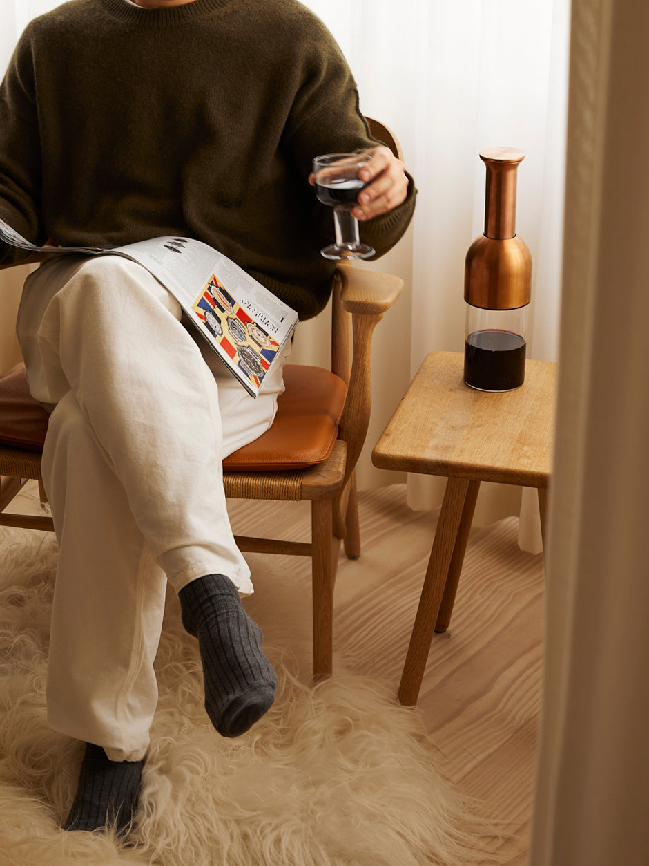 Luxurious Wine Decanters Finished in Gold, Stainless, Copper & more eto