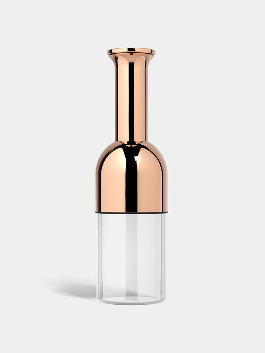 ETO 750 wine decanter: Copper mirror finish