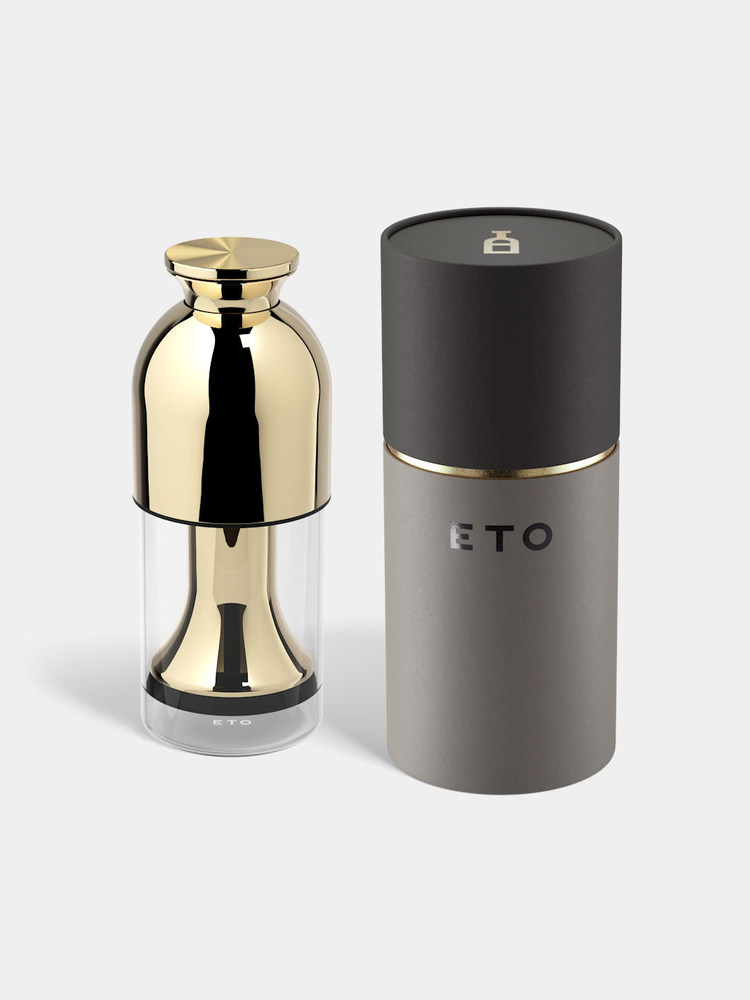 ETO 750 wine decanter: Gold mirror finish