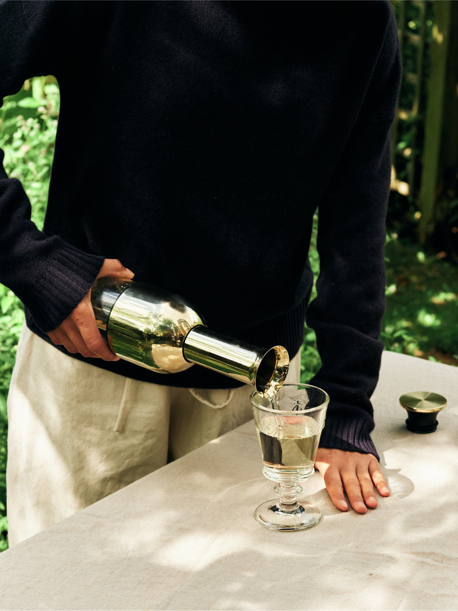 Luxurious Wine Decanters Finished in Gold, Stainless, Copper & more eto